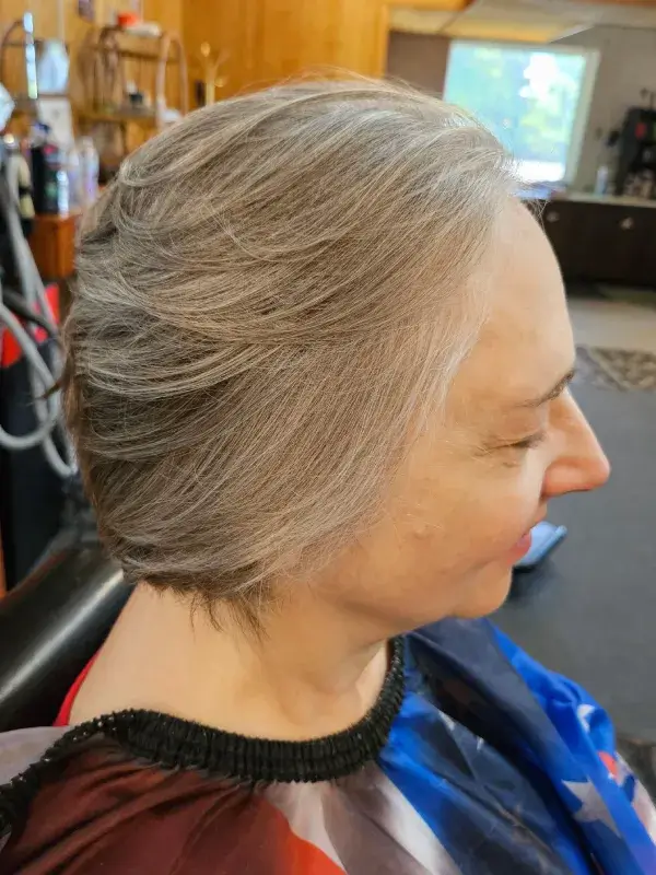 Short Women's Hair Cut Barber Westminster Md